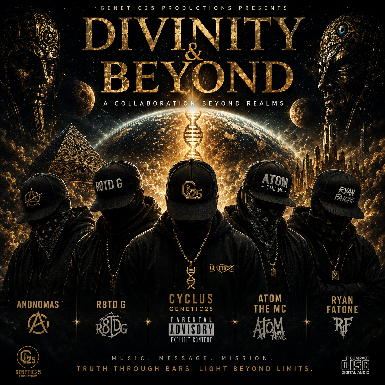 Origineel releasebeeld voor Divinity & Beyond
